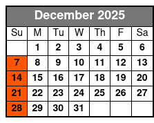 Pierce Arrow Gospel Christmas Show December Schedule