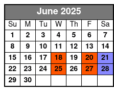 Classic Rock Icons June Schedule