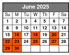 Clay Cooper's Country Music Express June Schedule