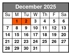 Ripley's Believe It Or Not! December Schedule