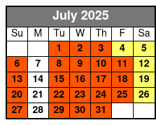 Showboat Branson Belle Lunch & Dinner Cruises July Schedule