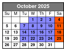 Showboat Branson Belle Dinner Cruise October Schedule