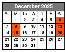 Phil Dalton Theater of Illusions December Schedule