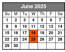 Queens of Soul June Schedule