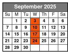 Queens of Soul September Schedule