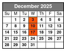 Queens of Soul December Schedule
