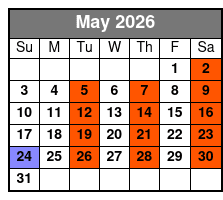 Haygoods May Schedule