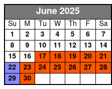 Veterans Memorial Museum June Schedule