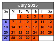 Veterans Memorial Museum July Schedule