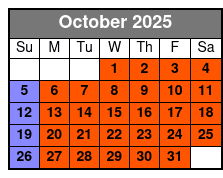 Veterans Memorial Museum October Schedule
