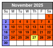 Veterans Memorial Museum November Schedule