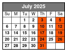 Aaron Wayne - Sweet Dreams Comedy Hypnosis Show July Schedule