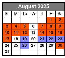 Grand Country's Pets and Giggles August Schedule