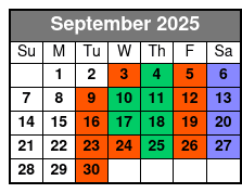 David at Sight & Sound Theatres Preferred Seating September Schedule