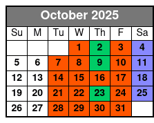David at Sight & Sound Theatres Preferred Seating October Schedule