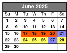 David at Sight & Sound Theatres Value Seating June Schedule