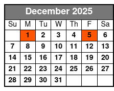 Country Forever  December Schedule