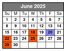 Patsy Cline & Friends June Schedule