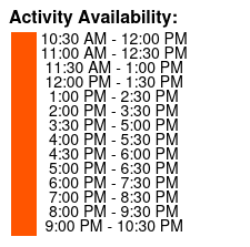Bigfoot Branson Escape Rooms's Best Escape Rooms Color Key