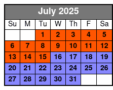 Titanic - World's Largest Museum Attraction (Reservation Required) July Schedule