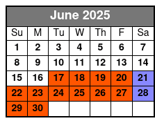 Dolly Parton's Stampede Branson June Schedule