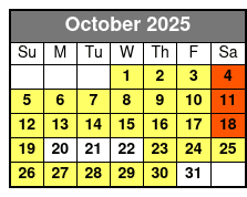 Dolly Parton's Stampede Branson October Schedule