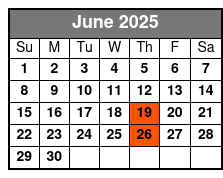 Baldknobbers Vintage Show June Schedule