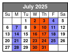 Baldknobbers Jamboree July Schedule