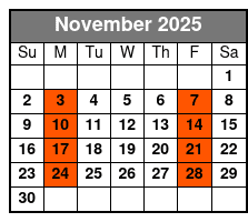 Baldknobbers Jamboree Christmas Show November Schedule