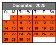 Hollywood Wax Museum December Schedule