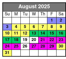 Silver Dollar City 1 Day Ticket August Schedule