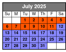 1 Day Silver Dollar City & 1 Day White Water 2 Park Ticket July Schedule