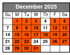 Comedy Jamboree December Schedule