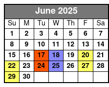 New Jersey Nights a Frankie Valli & the Four Seasons Celebration June Schedule