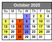 New Jersey Nights a Frankie Valli & the Four Seasons Celebration October Schedule