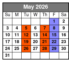 ABBA Tribute: Thank You For The Music May Schedule