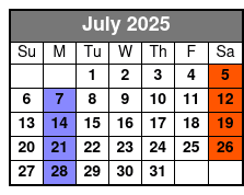Doo Wop and More July Schedule