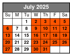 Motown Downtown A Tribute July Schedule