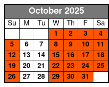 Motown Downtown A Tribute October Schedule