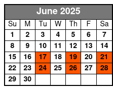 C.J. Newsom's Classic Country and Comedy June Schedule