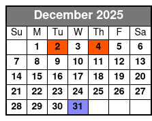 C.J. Newsom's Classic Country and Comedy December Schedule