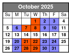 The Magic Of Rick Thomas October Schedule