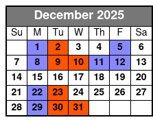 The Magic Of Rick Thomas December Schedule