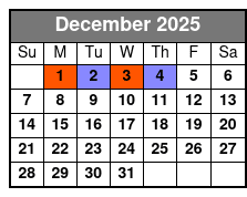 The Texas Tenors Branson December Schedule