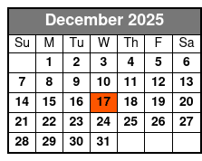The Petersen Family Bluegrass Band December Schedule