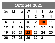 Gene Watson October Schedule