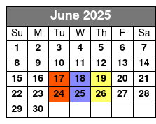 Platters & Golden Sounds of the 50s Tribute June Schedule