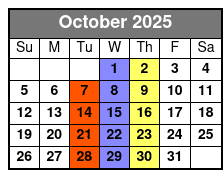 Platters & Golden Sounds of the 50s Tribute October Schedule