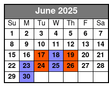Absolutely Country Definitely Gospel June Schedule