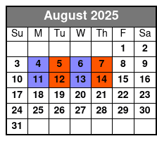 Absolutely Country Definitely Gospel August Schedule